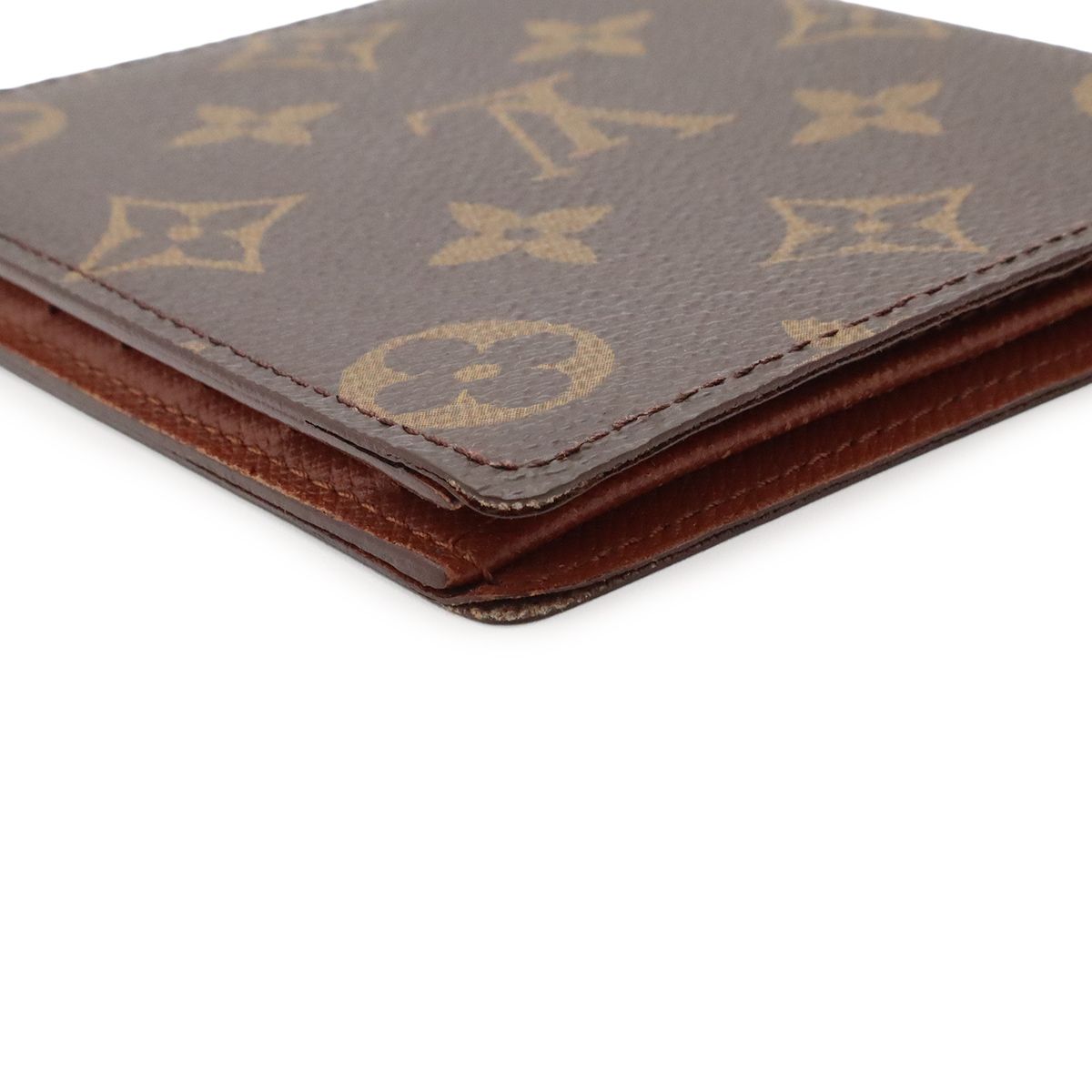Louis Vuitton Monogram Portobier Cles fold wallet — view 3