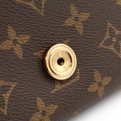 Louis Vuitton Monogram Bordeaux 24 Shoulder Bag Crossbody 2-Way Clutch — view 6