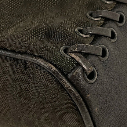 Dior Shoulder Bag Trotter Pattern Nylon Brown — view 3