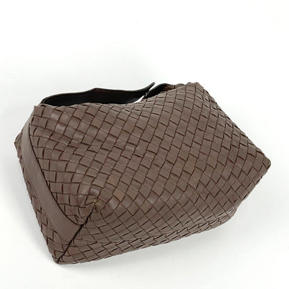 Bottega Veneta Handbag Intrecciato Leather Brown — view 2