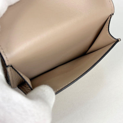 Loewe Trifold Wallet Anagram Leather Gray — view 5