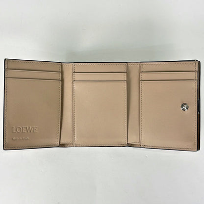 Loewe Trifold Wallet Anagram Leather Gray — view 6