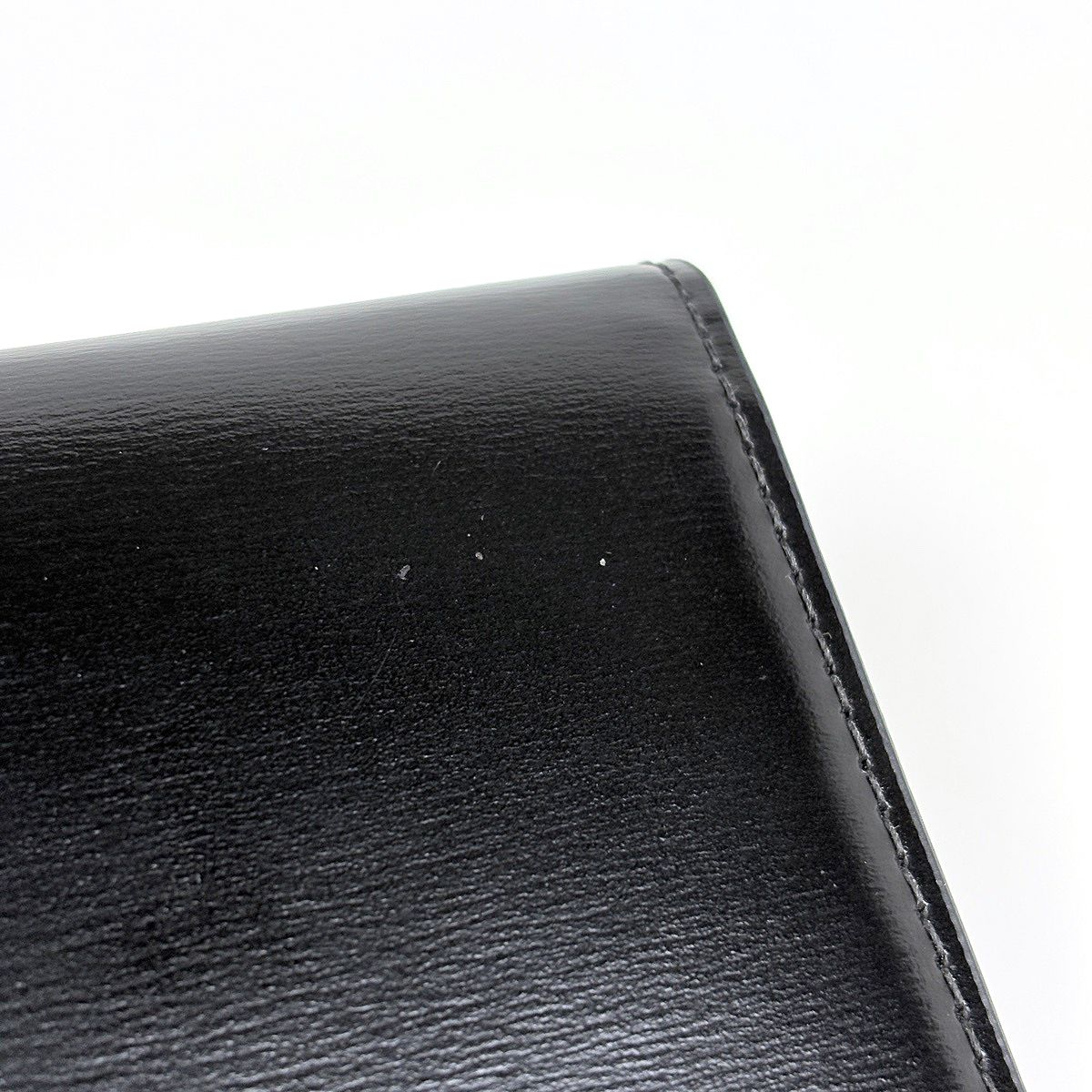 Celine Card Case Triomphe Leather Black — view 4