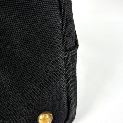 Prada Tote Canapa 2-Way Canvas Black — view 4