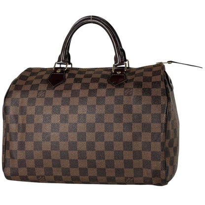Louis Vuitton Speedy 30 Handbag Damier Brown