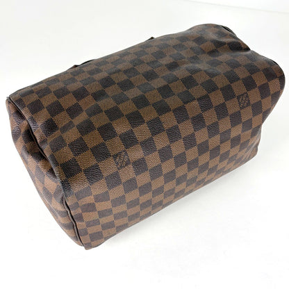 Louis Vuitton Speedy 30 Handbag Damier Brown — view 2