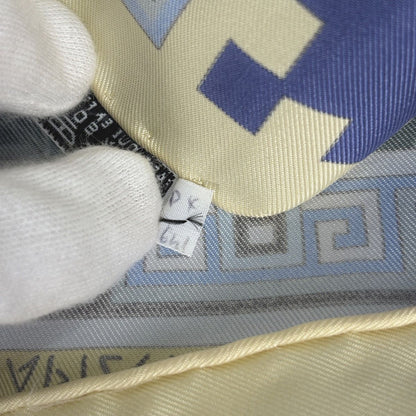 Hermes Carre 90 Kymbala Scarf Ancient Rome Silk Yellow Purple Multicolor — view 4