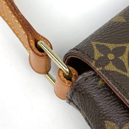 Louis Vuitton Musette Salsa Shoulder Bag Short Monogram Brown — view 4