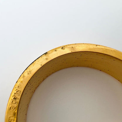 Hermes Scarf Ring Book Rousselier Gold Plated — view 3