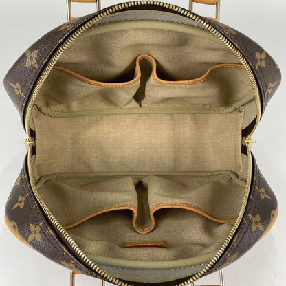 Louis Vuitton Trouville Boston Bag Monogram Brown — view 8
