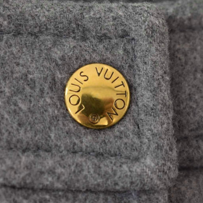 Louis Vuitton Mini Skirt Flare Giant Monogram Pattern 36 Gray White — view 4