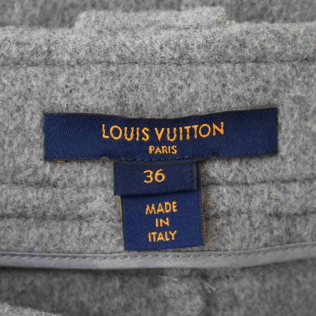 Louis Vuitton Mini Skirt Flare Giant Monogram Pattern 36 Gray White — view 3