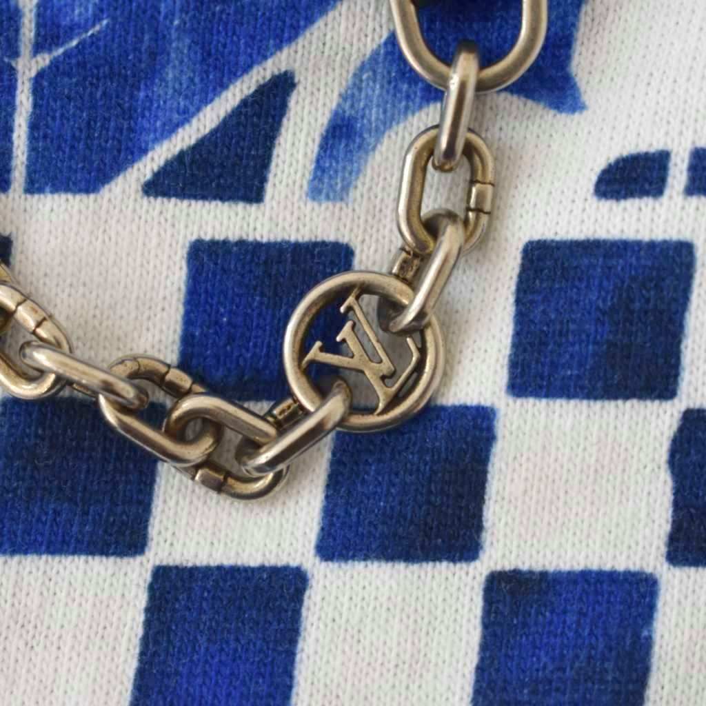 Louis Vuitton T-Shirt Short Sleeve Logo Print Monogram All Over Crew Neck S — view 5