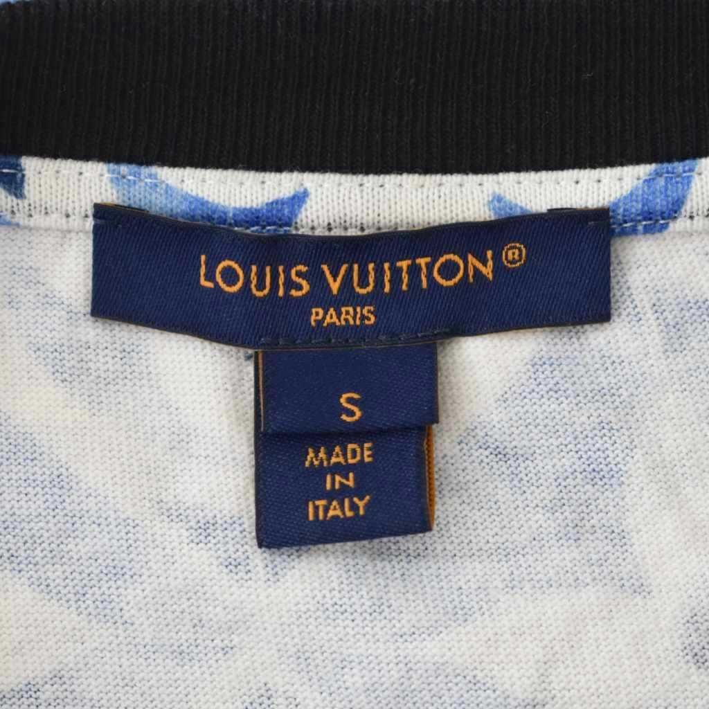 Louis Vuitton T-Shirt Short Sleeve Logo Print Monogram All Over Crew Neck S — view 4