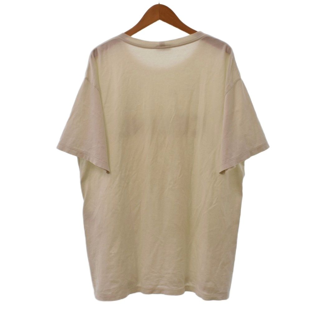 Celine Rhinestone Logo Star Print Loose T-Shirt Short Sleeve Crew Neck M White — view 2