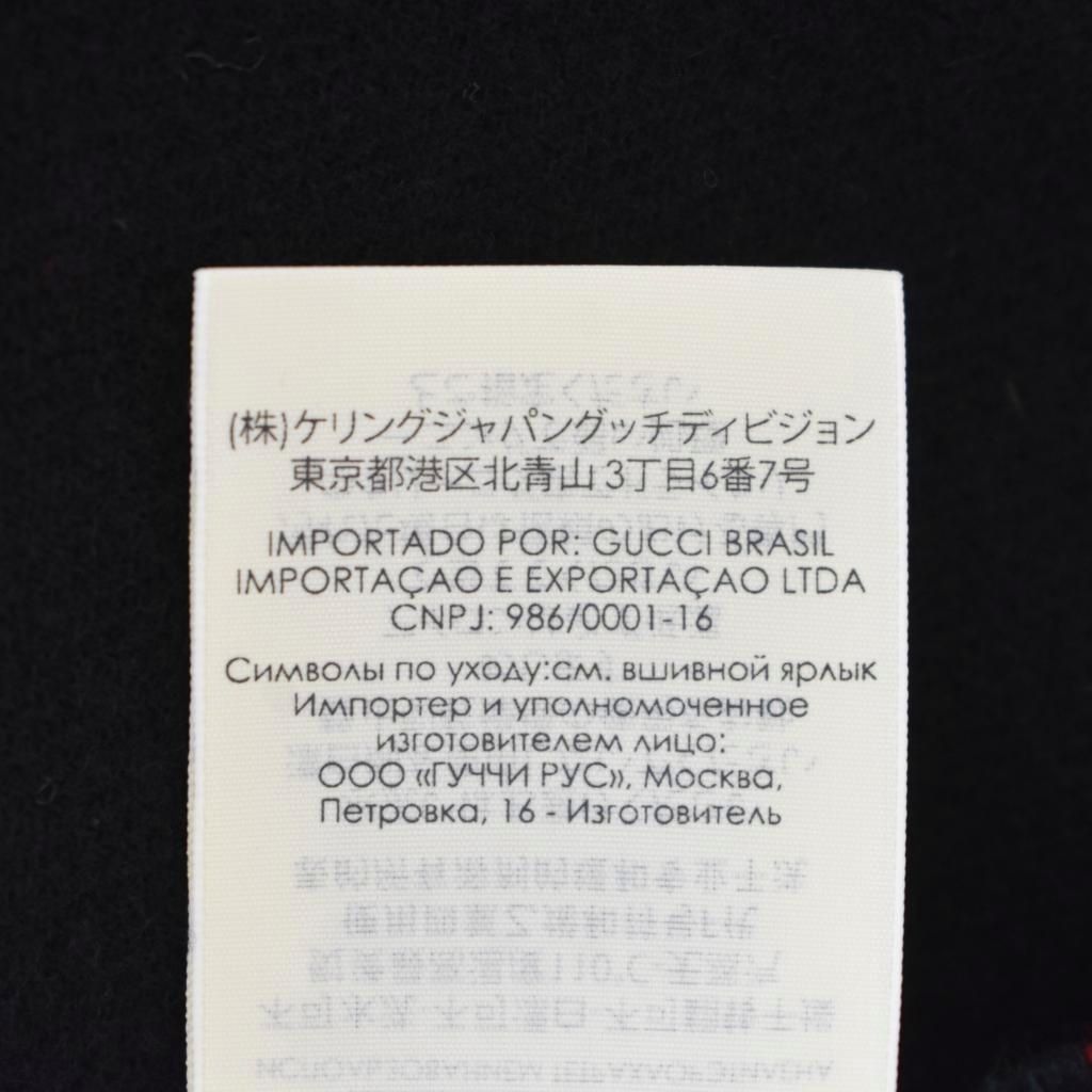 Gucci Scarf Shawl Check Wool Cashmere Blend 35 20 — view 6