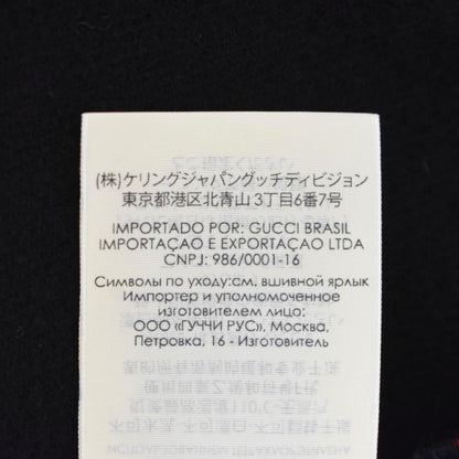 Gucci Scarf Shawl Check Wool Cashmere Blend 35 20 — view 6