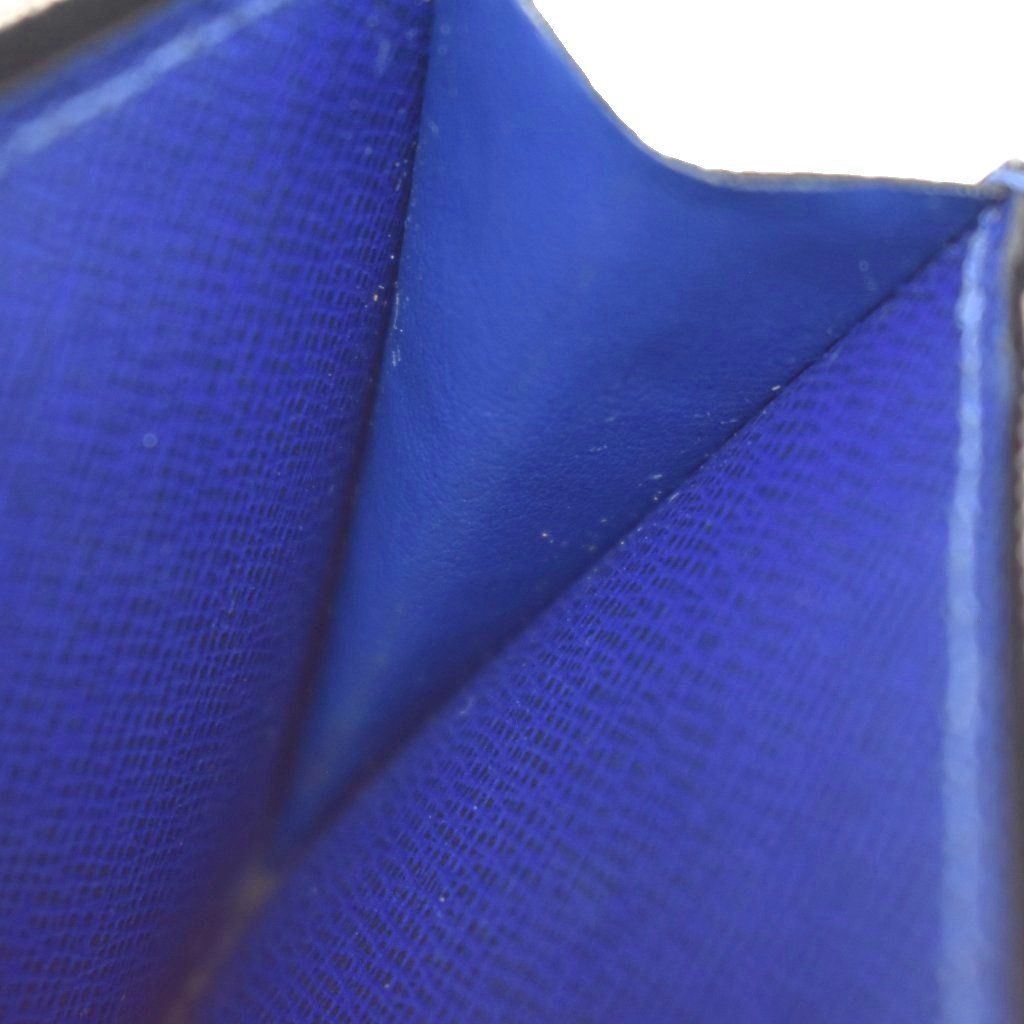 Louis Vuitton Monogram Taigarama Coin Card Holder Blue — view 5