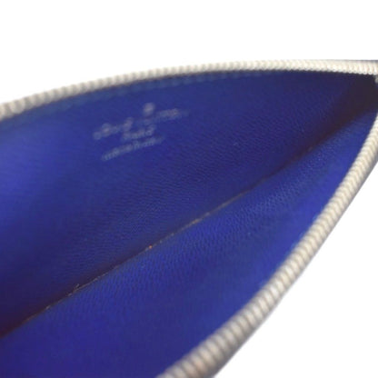 Louis Vuitton Monogram Taigarama Coin Card Holder Blue — view 3