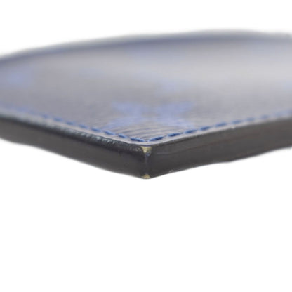 Louis Vuitton Monogram Taigarama Coin Card Holder Blue — view 6