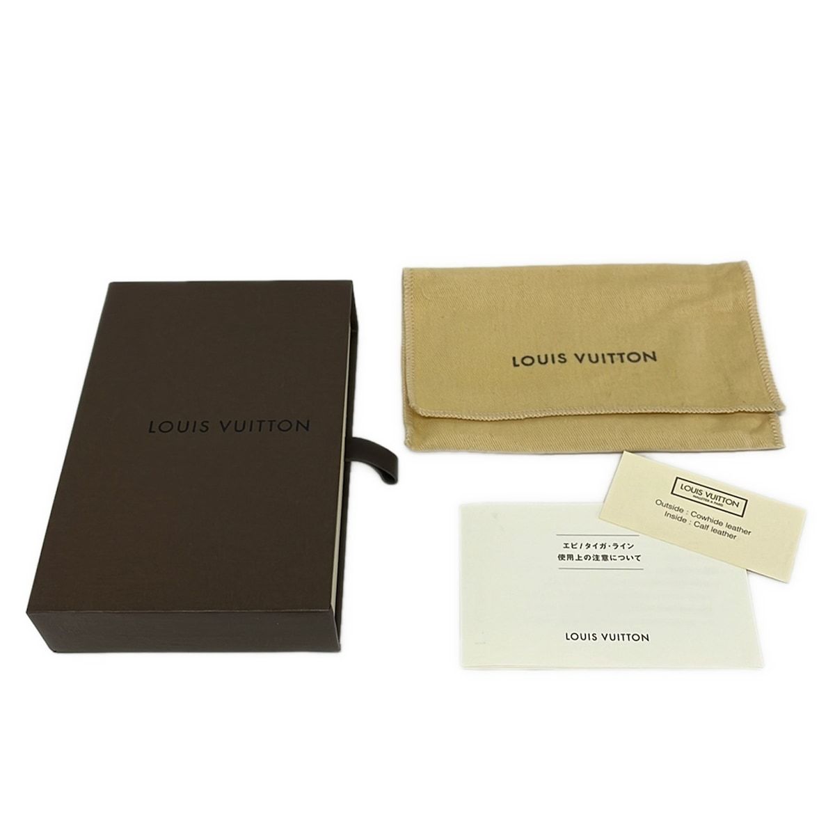 Louis Vuitton Billfold Damier Graphite Portefeuille Calf Wallet — view 6