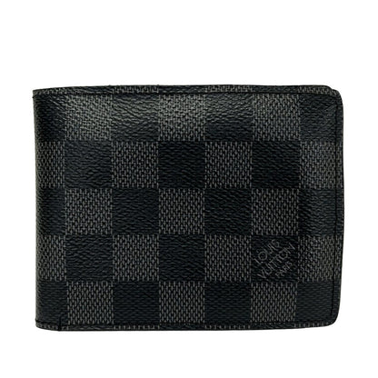 Louis Vuitton Billfold Damier Graphite Portefeuille Calf Wallet — view 2
