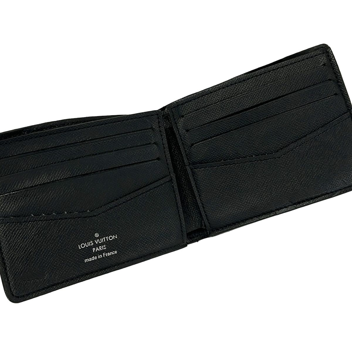 Louis Vuitton Billfold Damier Graphite Portefeuille Calf Wallet — view 3