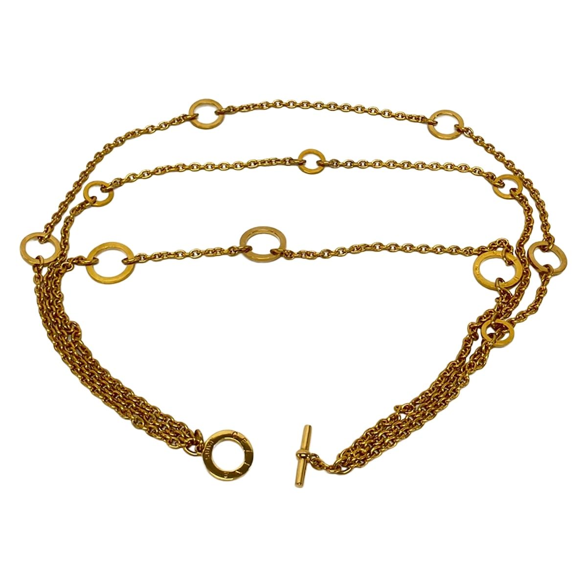 Celine Belt Gold Chain Circle — view 5
