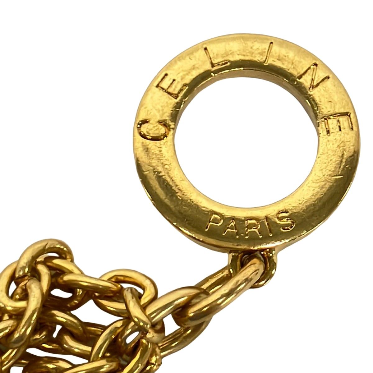 Celine Belt Gold Chain Circle — view 3