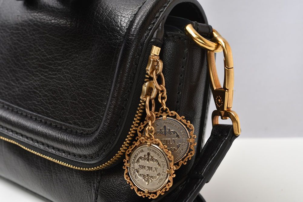 Dolce & Gabbana Shoulder Bag Clutch & Sicily Heritage Black D&G — view 5