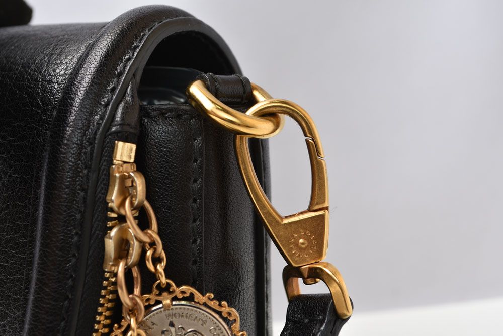 Dolce & Gabbana Shoulder Bag Clutch & Sicily Heritage Black D&G — view 7