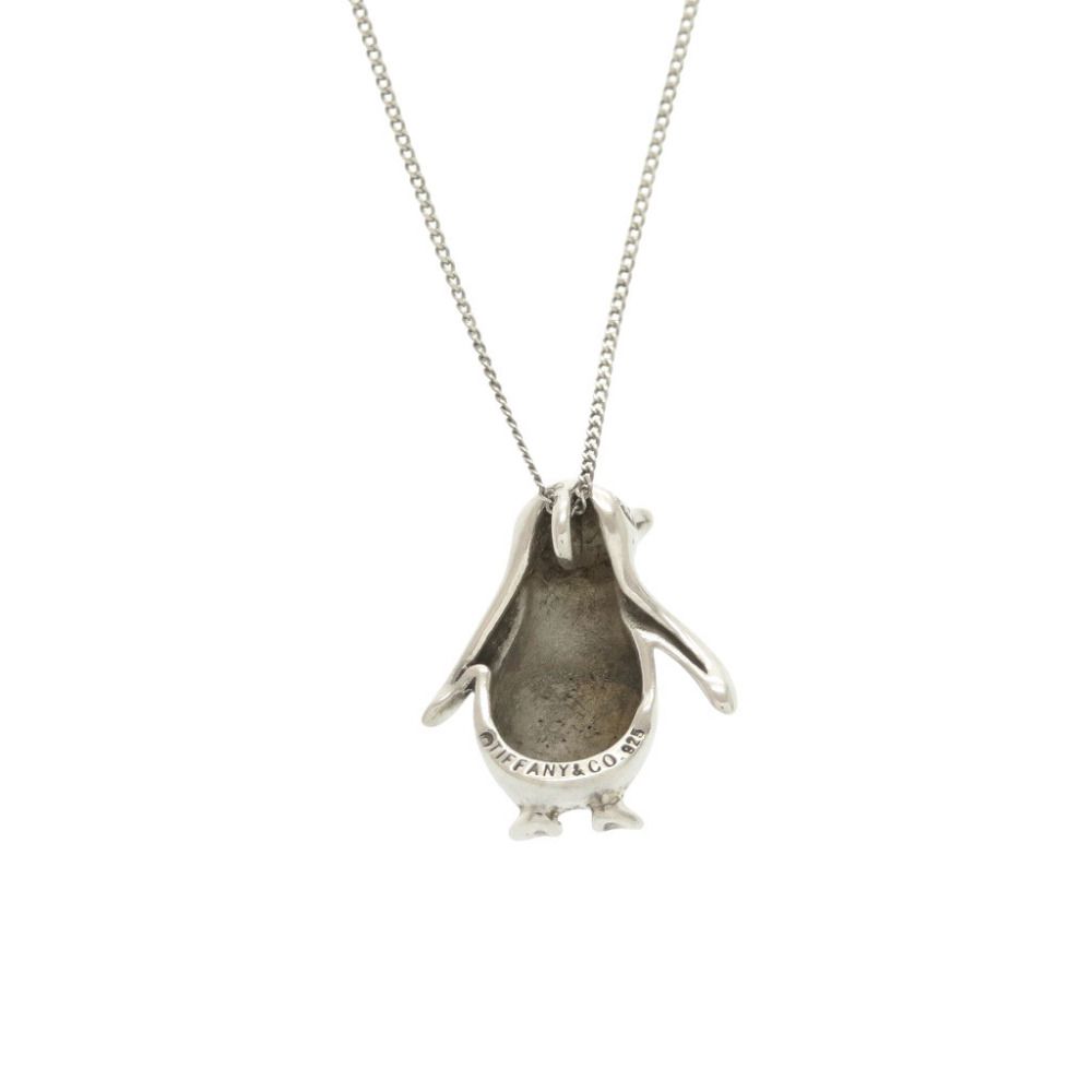 Tiffany & Co Penguin 925 Sterling Silver Necklace — view 2