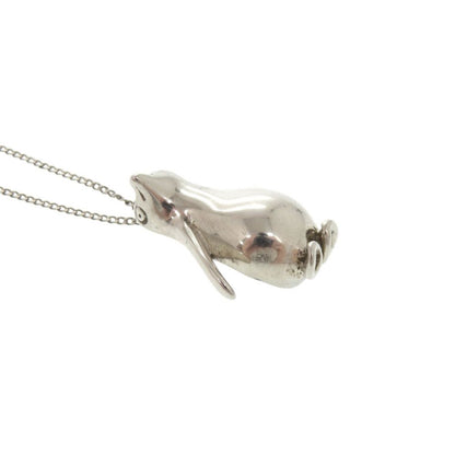 Tiffany & Co Penguin 925 Sterling Silver Necklace — view 7