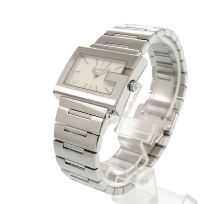 Gucci SS White Shell Silver Quartz Watch Dial — view 5
