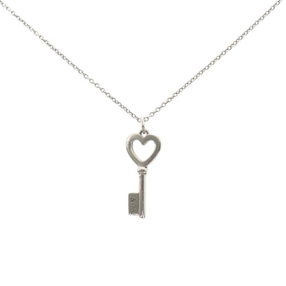 Tiffany & Co Heart Key Necklace 925 Sterling Silver