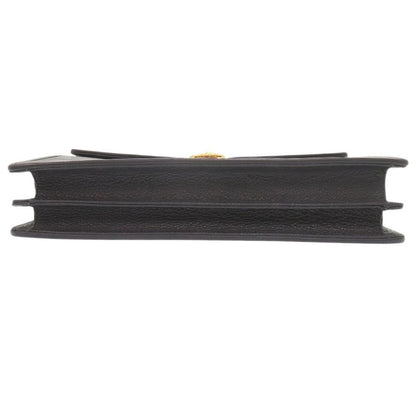 Versace Vintage Sunburst Leather Black Business — view 4