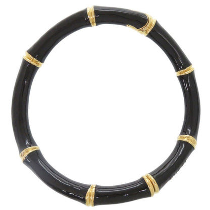 Gucci Bamboo Metal Black Choker Necklace — view 3