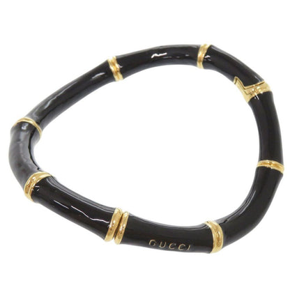 Gucci Bamboo Metal Black Choker Necklace