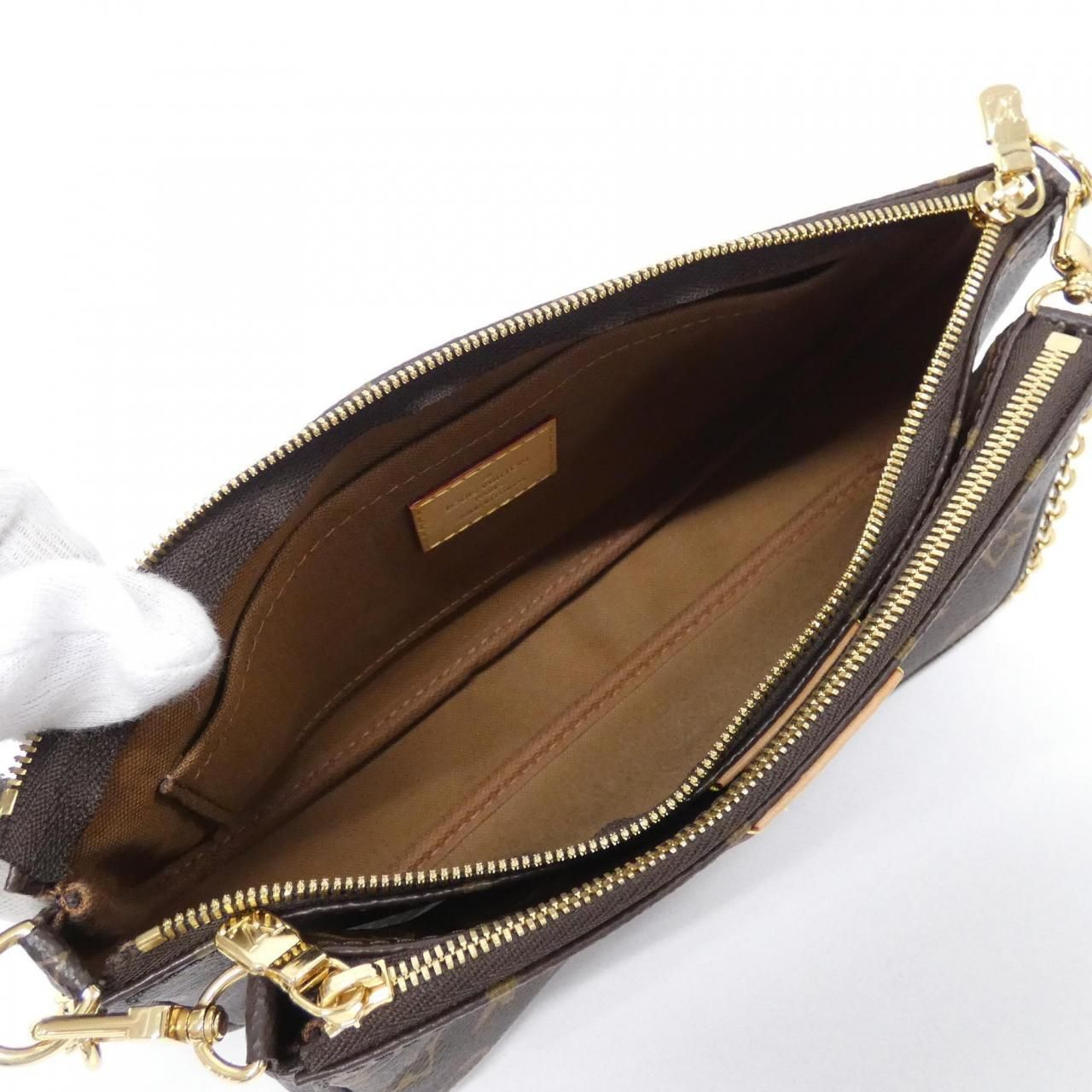 Louis Vuitton Monogram Multy Pochette Soir Shoulder — view 6