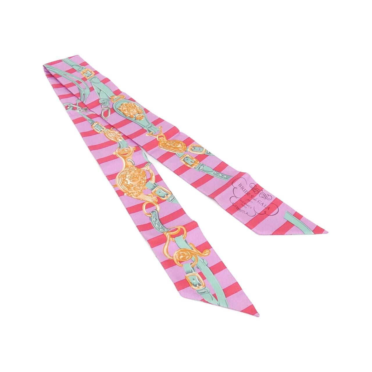 Hermes Brides de Gala Bayadere Twilly Scarf