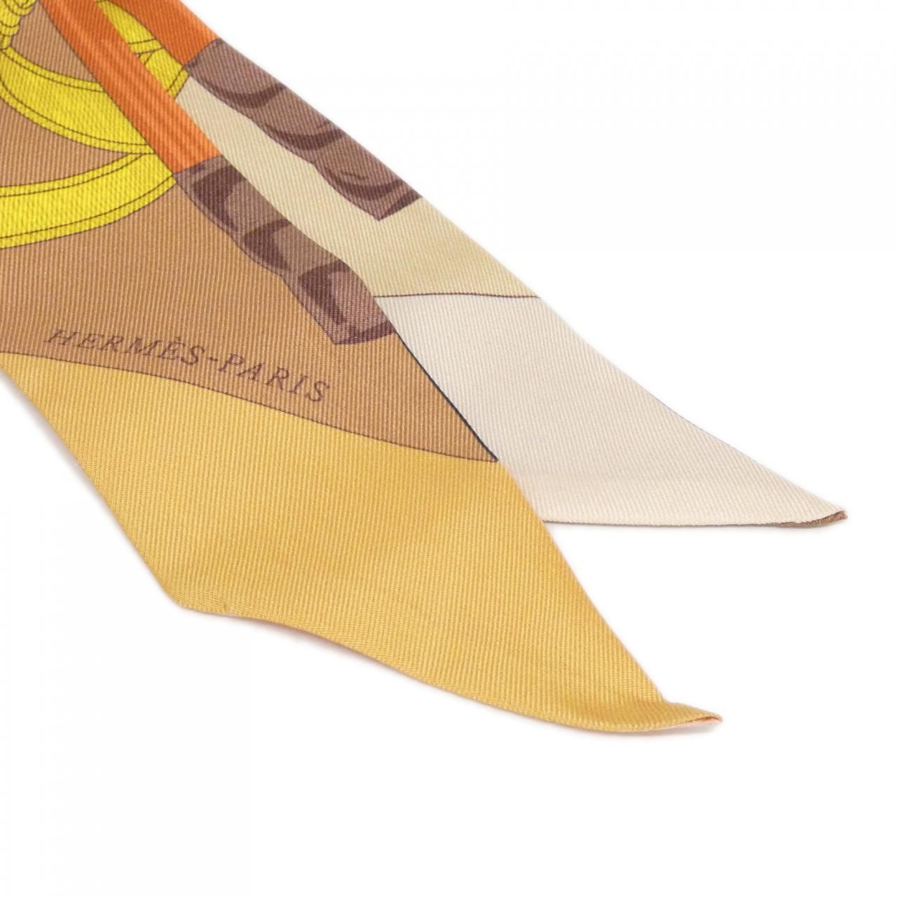 Hermes Eperon D'or Twilly Scarf — view 2