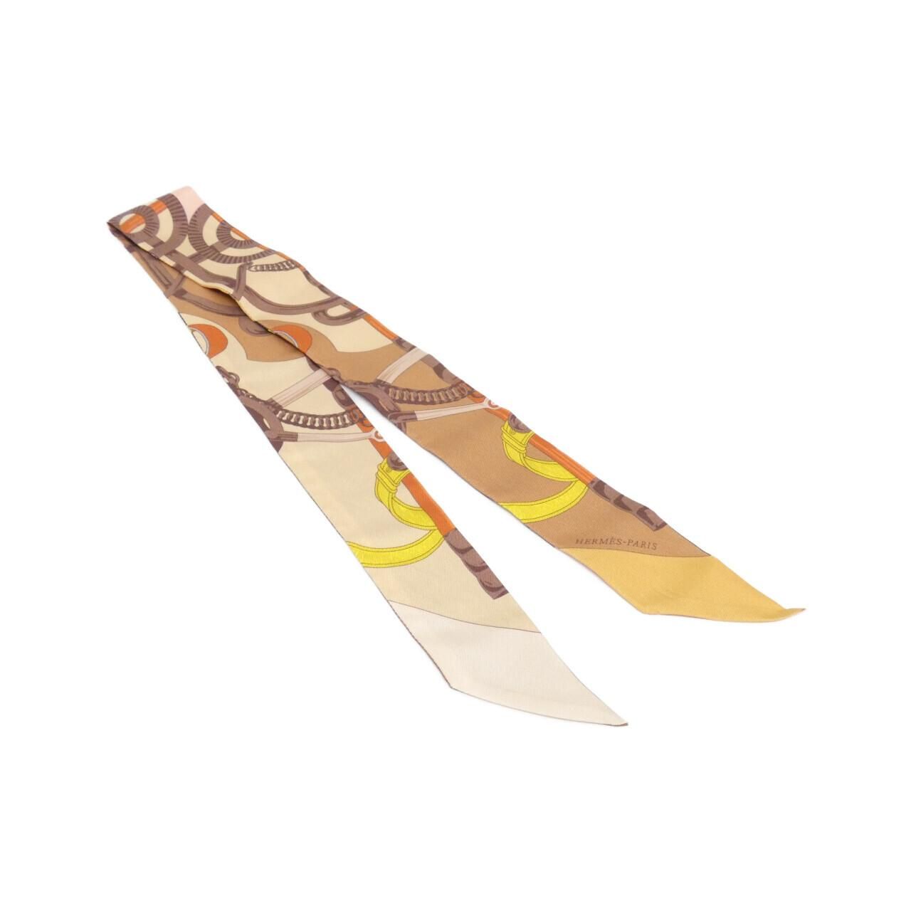 Hermes Eperon D'or Twilly Scarf