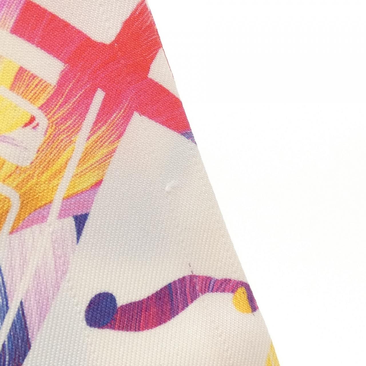 Hermes Ex Libris Twilly Marble Silk Scarf — view 4