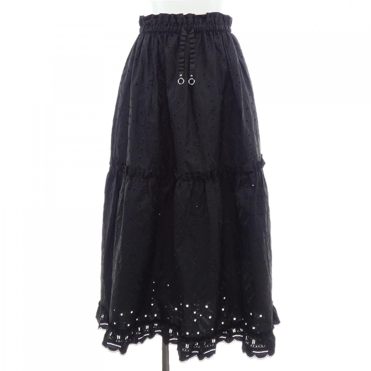 Hermes DV Skirt Black
