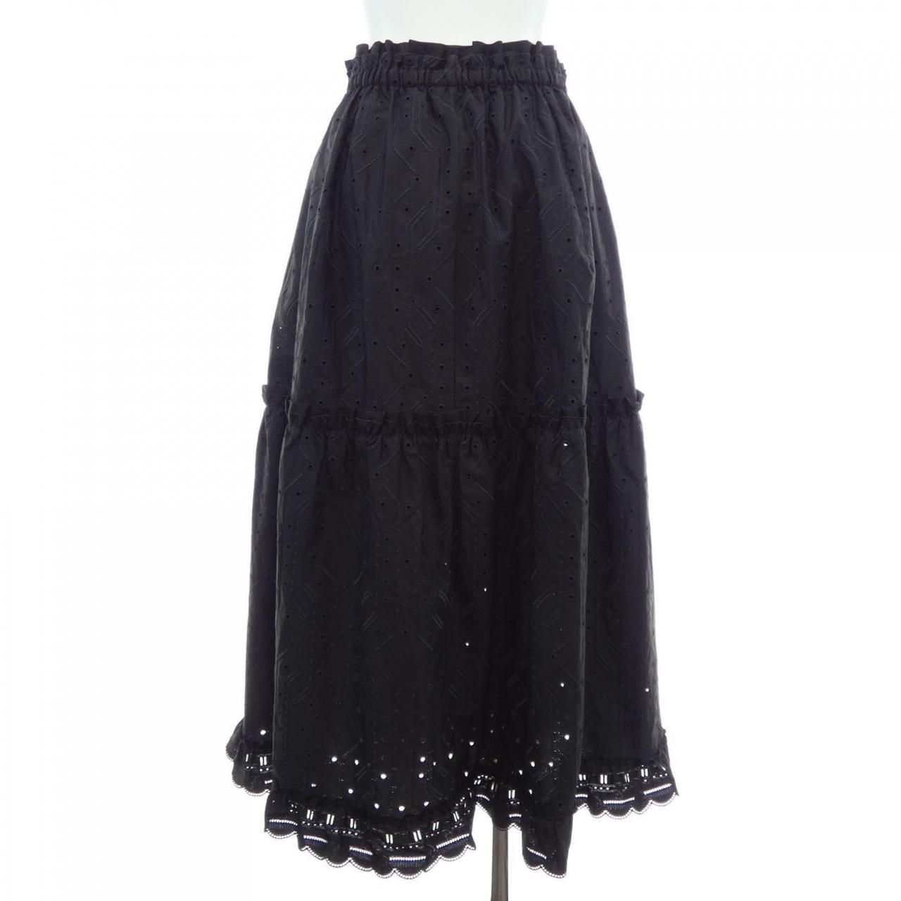 Hermes DV Skirt Black — view 2