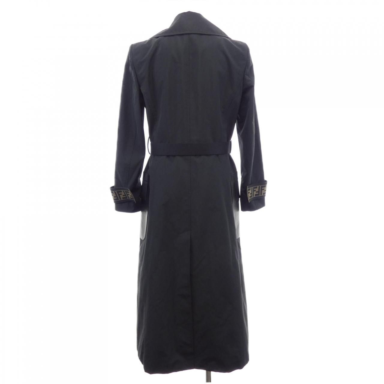 Fendi Coat Black — view 2