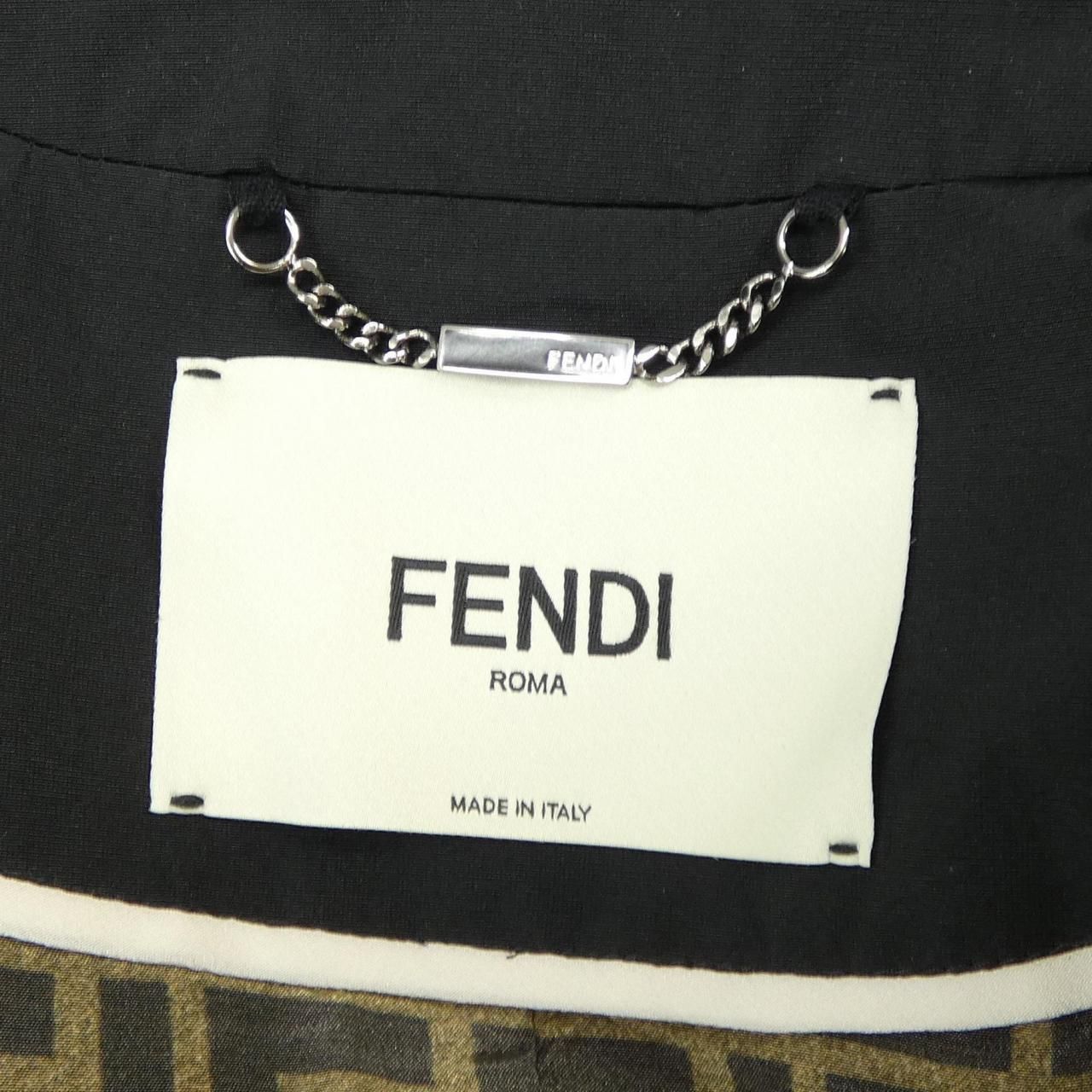 Fendi Coat Black — view 5