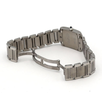 Cartier Tank Francaise SM SS Quartz Watch — view 7