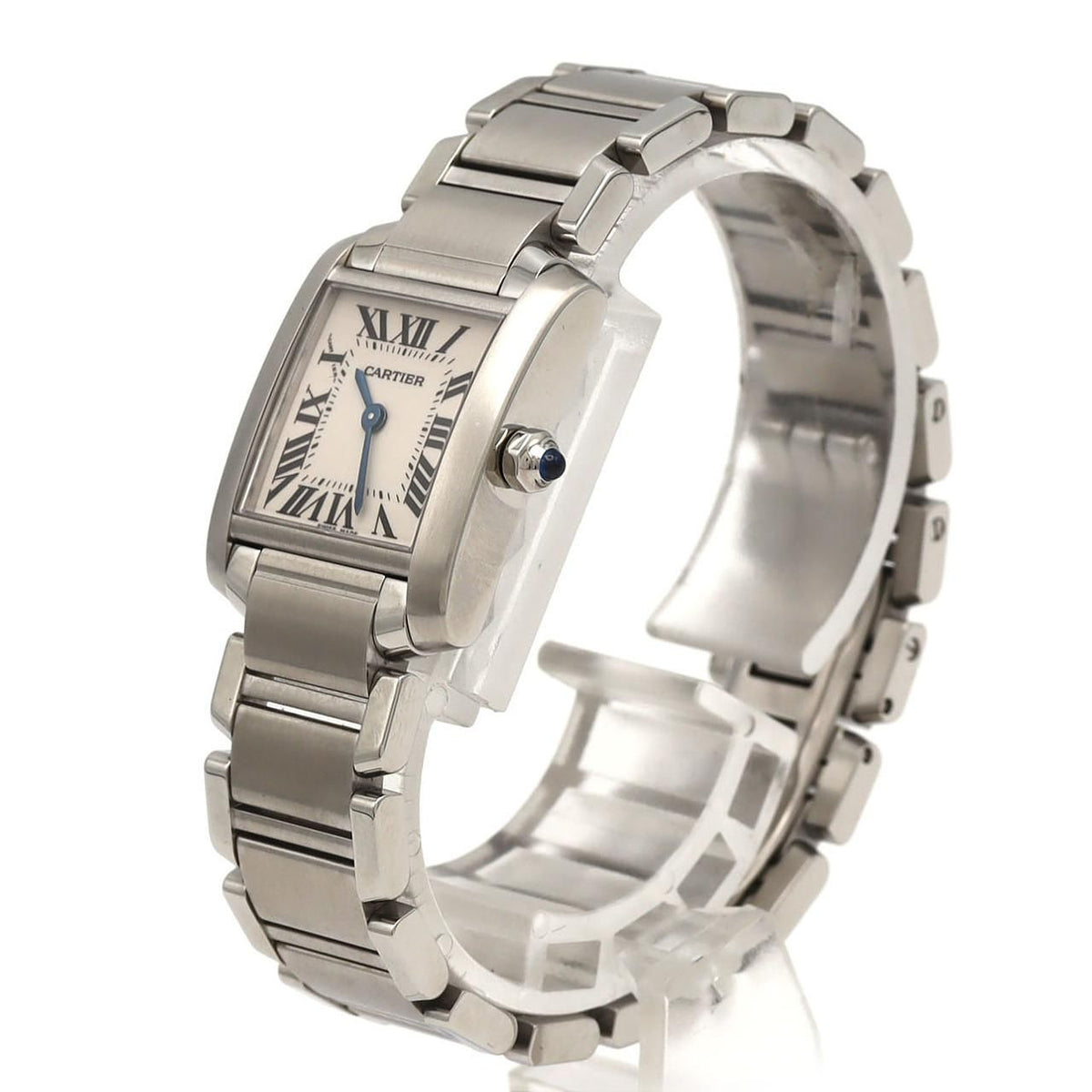 Cartier Tank Francaise SM SS Quartz Watch — view 2
