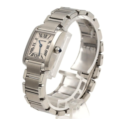 Cartier Tank Francaise SM SS Quartz Watch — view 2